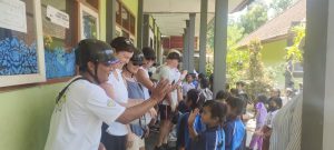Visiting Elementary School in Laplapan Village